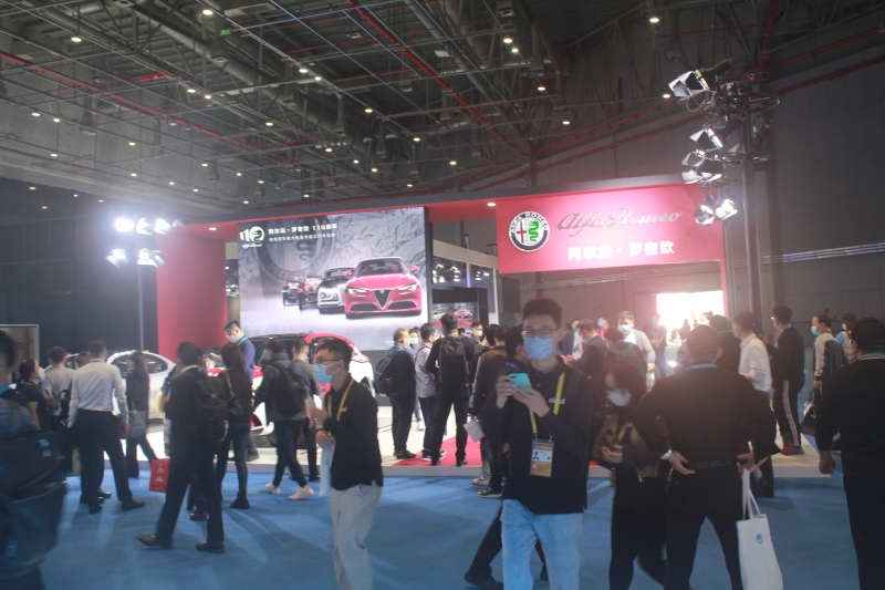 第五屆進(jìn)口博覽會現(xiàn)場照片